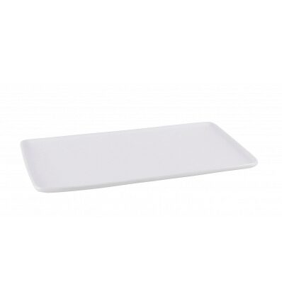 [60251736] HYATT ASSIETTE PLATE RECT 28X15XH2CM PORCELAINE - B3329V