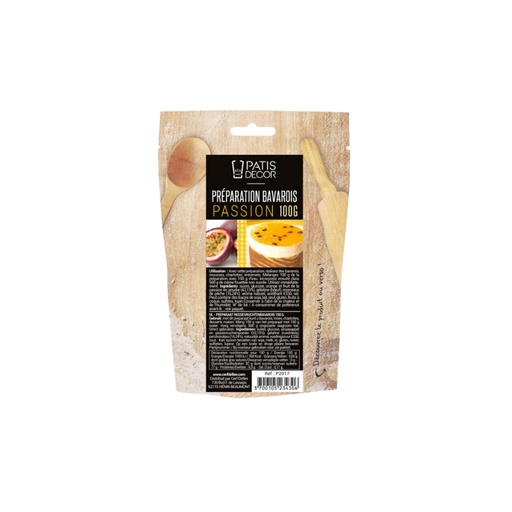 [70407379] PATISDECOR GEL BAVAROIS PASSION 100GR ***S/CD***