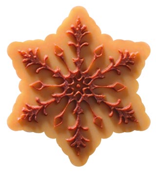 [08056440] 045650 PCB SMALL FLAKES CBC AND CL WITH RELIEF 2 DESIGNS 2.5X2.8 CM 180PCES ***S/CD***