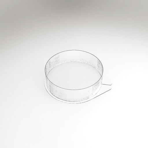 [08057659] 070557 PCB MOULES ENTREMETS ROND PLAT POUR 100 PIÈCES Ø 16 CM P. 4,5 CM 100PCES ***S/CD***