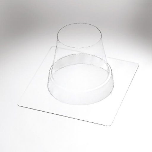 [08056211] 009864 PCB MOULES PETIT POT Ø 10 CM H. 8,8 CM 10PCES ***S/CD***