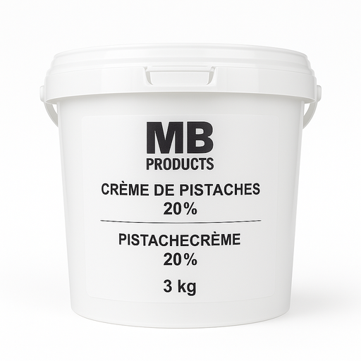 [06100374] CREME DE PISTACHE 20% MB 3KG 