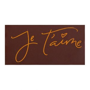 [08056938] +061033 RECTANGLES CN JE T AIME 4X2 CM 140PCES ***s/cd***
