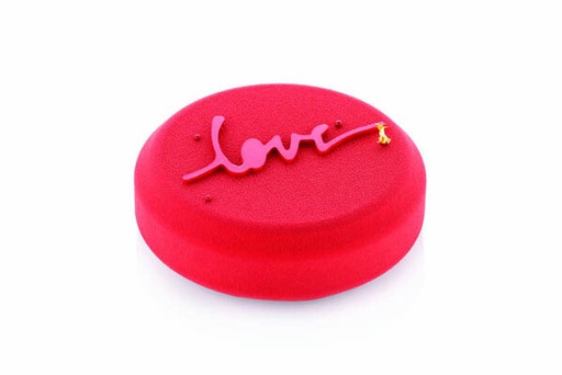 [51661512] SILIKOMART KIT MOULE SILICONE LOVE 360 AVEC INSERT TAPIS Ø12CM H3,5CM VOL 360ML