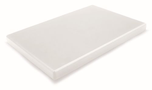 [50706136] SNIJPLANK 60X40CM WIT POLYETHYLEEN=STUK