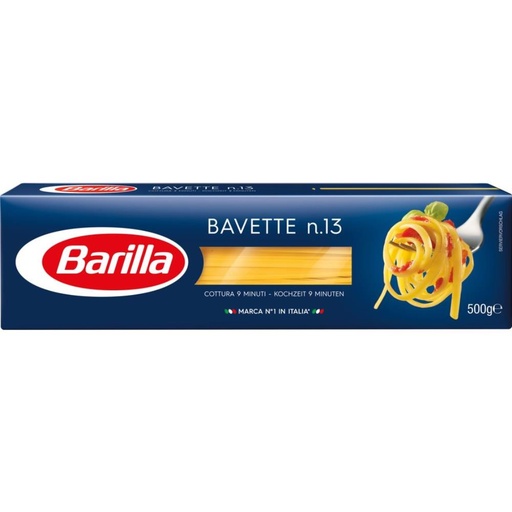 [02100205] PATES BARILLA N°13 BAVETTE LINGUINE 500GR
