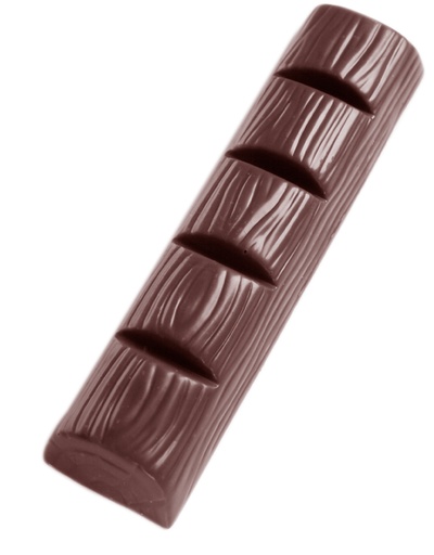 [70409498] MOULE À CHOCOLAT BATON IMITATION BOIS  CW1458 1X8 -- 58GR