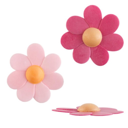 [08030917] 1049015 FLEURS LUCY ASSORTIES 6CM 100PCES