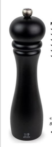 [60250781] PEUGEOT CHECKMATE NOIR MAT MS 25CM