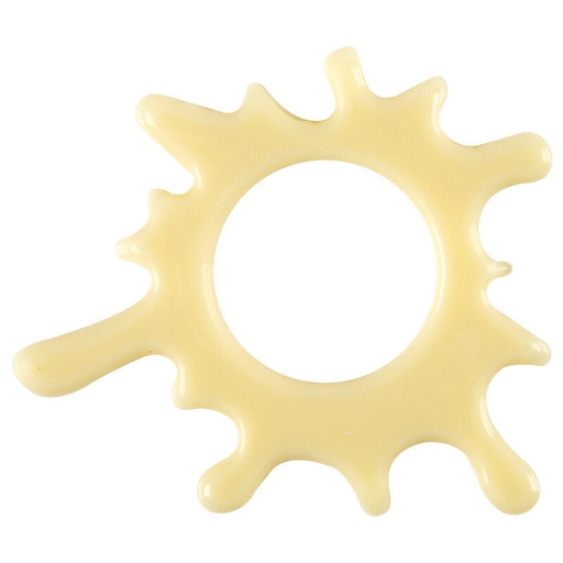 [08063186] 2034297 PLAQUETTE MINI SPLASH CHOCOLAT BLANC 5,5CM 75 PCES ***S/CD***