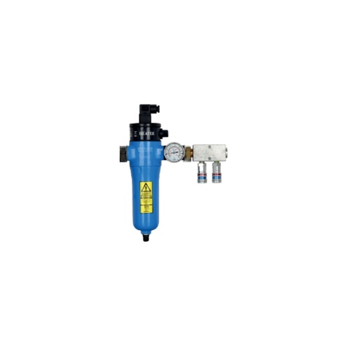 [54300715] SGI LUCHTVERWARMER A55TH EURO INVOER MET DUBBELE LUCHTUITLAAT + 2 ESAFE EURO KOPPELINGEN 220V
