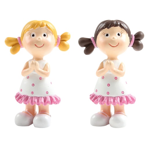 [08074156] 1032041 COMMUNION FILLE PETITE AVEC QUEUES 77MM