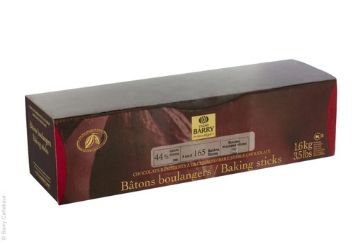 [03070094] BARRY CHD-BB-168BY-357 BATON CHOCOLAT LARGE  FONDANT 160 PCES