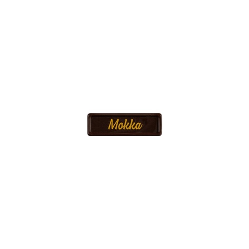 [08058389] 2002445 PLAQUETTE MOKKA 3,8X1,2 CM 300PCS ***S/CDE***