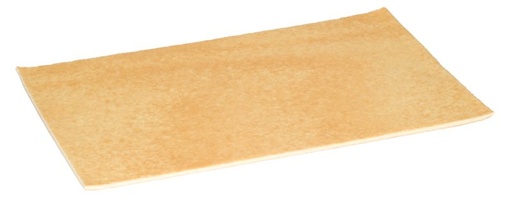 [04050020] PIDY FEUILLE JOCONDE NATURE 0.5CM 38X58CM  10 FEUILLES
