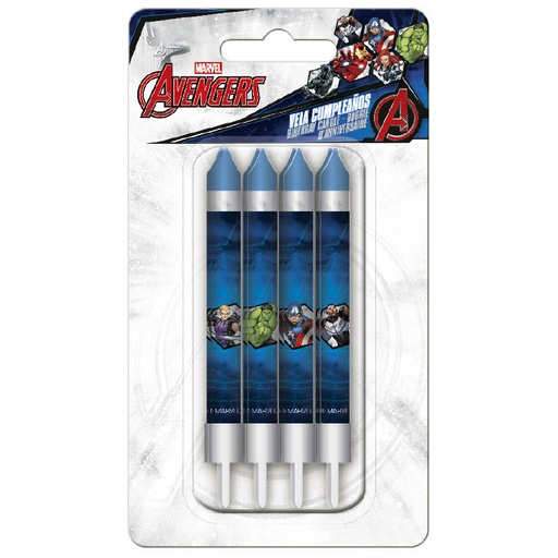 [08041711] BOUGIE ANNIVERSAIRE AVENGERS 8PCES
