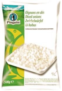 [02100189] ❄️PINGUIN CUBED ONIONS 10/10 2.5KG