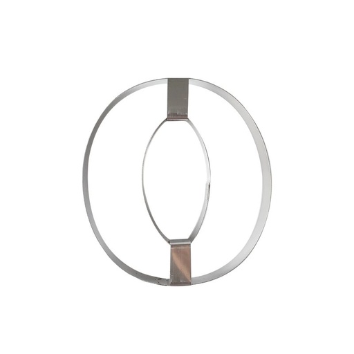 [08081482] NUMBER 0 MOLD STAINLESS STEEL 20CM HT4CM