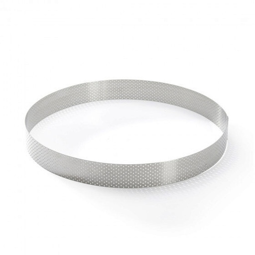 [57659283] DE BUYER PERFORATED STAINLESS STEEL CIRCLE 28.5 X H3.5CM