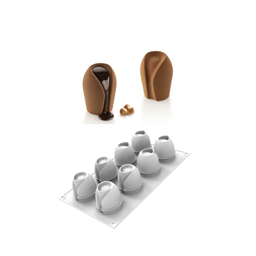 [51661578] SILIKOMART SILICONE MOLD TAKI 100 Ø5CM H7CM