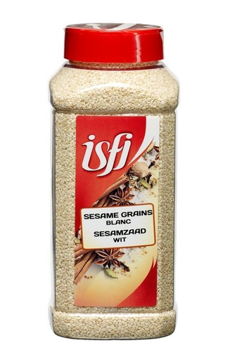 [05110029] ISFI WITTE SESAMZAADJES 580GR