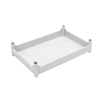 [50611034] STACKABLE TRAY 36X54X11.5CM PATONS 12L FULL GREY