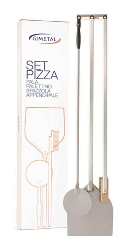 [50703969] SET VOLLEDIG PIZZA 4 STUKKEN 1SCHOP/1 BORSTEL/ 1SCHOP D20/1 HOUDER=SET