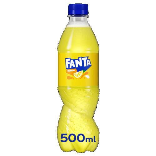 [06100128] DRINK FANTA CITROEN 24 X 50CL FLESJE = TRAY