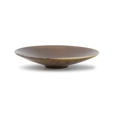 [74500497] F2D ESCURA ASSIETTE BOL BAS 22.5XHT4.5CM BRUN FONCE - 604009