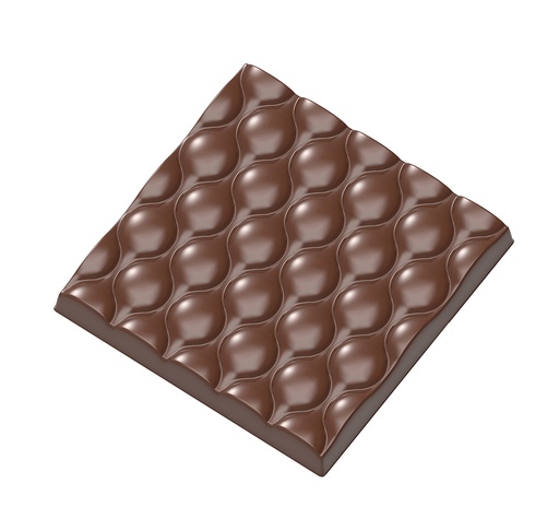 [70409548] MOULE À CHOCOLAT TABLETTE BUBBLES CW1990 1X3 -- 63GR