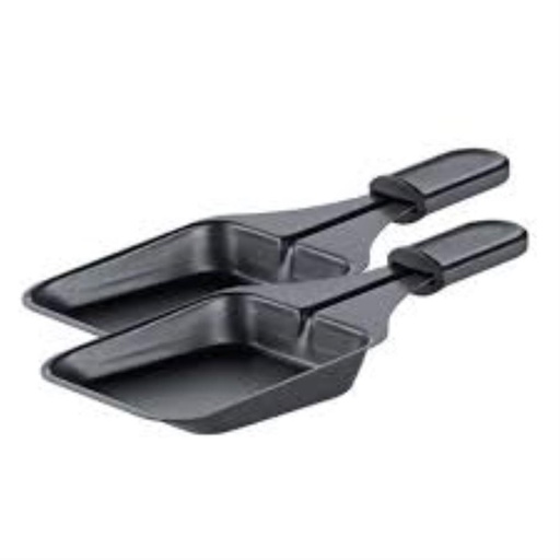 [60250843] SPRING SET DE 2 POELES DE RECHANGE POUR RACLETTE 9.5X8XH2CM