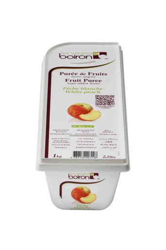 [02100101] BOIRON 724 PUREE WHITE PERZIK 100% 6X1KG = KG