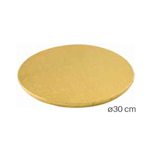 [51657410] 1030404 ROUND TRAY Ø 30CM GOLD FOST+ INCLUDED