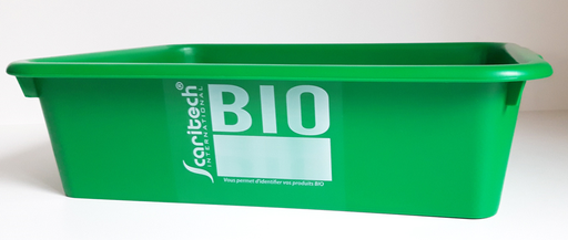 [50611184] BIOLOGISCHE GROENE DEEGBAK 53X41XH14CM 20L 7-8KG DEEG