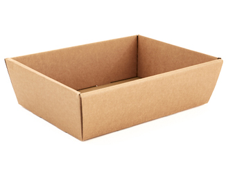 [62230151] RECHTHOEKIGE KRAFTMAND 32X25XH10CM