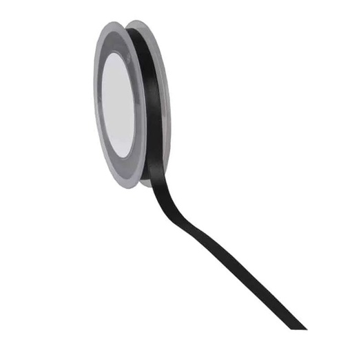 [70407864] PREMIUM DOUBLE SATIN BLACK RIBBON 10MMX25M FOST+ INCLUDED