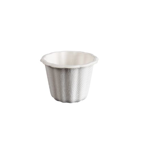 [44104128] CUVETTE MINI CANNELE 50ML PULPE DE CANNE H6CM Ø4,5CM 50PCS