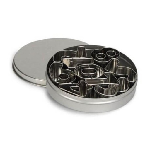 [57663596] PATISSE SET 9 EMPORTE PCES CHIFFRES 4CM- MENAGER ***S/CDE***