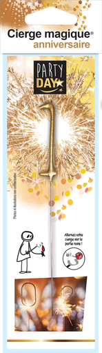 [70409003] Gold Sparkler Number 1