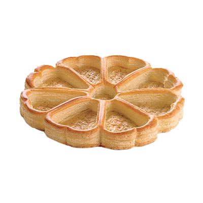 [04030213] PIDY TARTE JOCKEY 8 PARTS BEURRE Ø25.5CM H2.3CM 12PCES