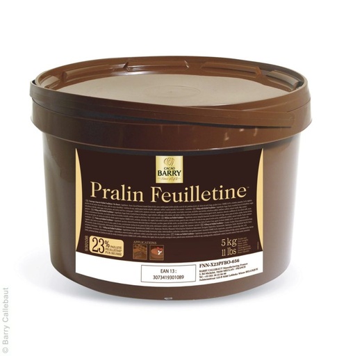 [05100894] BARRY FNN-X23PFBO-656 PRALIN FEUILLETINE   KARTON VAN 4 EMMERS X 5 KG =EMMER