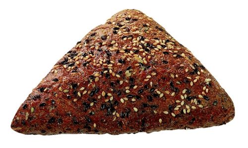 [02040279] B519 DRIEHOEKIG MEERGRANENBROODJE 30 X 105GR = DOOS