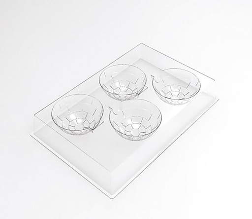 [08057630] PCB Iglo Individual Entremets Mallen voor 120 stuks 8.6x8 cm 30pces ***s/cd***