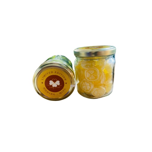 [14100641] *FDS*BONBON LUCKY SWEET MIEL BOCAL DE 130GR