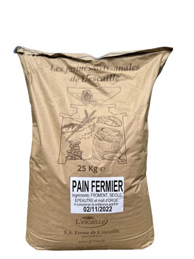 [05100984] FARINE PAIN FERMIER FERME L ESCAILLE  25KG