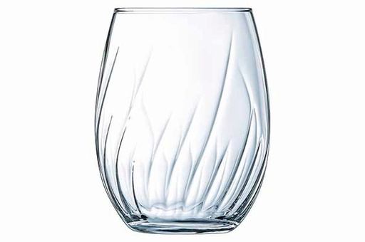 [60251779] CRISTAL D'ARQUES GLAS SWIRLY GOBELET FH 36CL