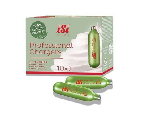 [53804490] ISI ECO SERIES SIPHON 10P GAS CARTRIDGES