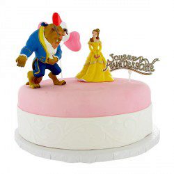 [08075088] SCHOONHEID EN HET BEEST TAARTCADEAUSET