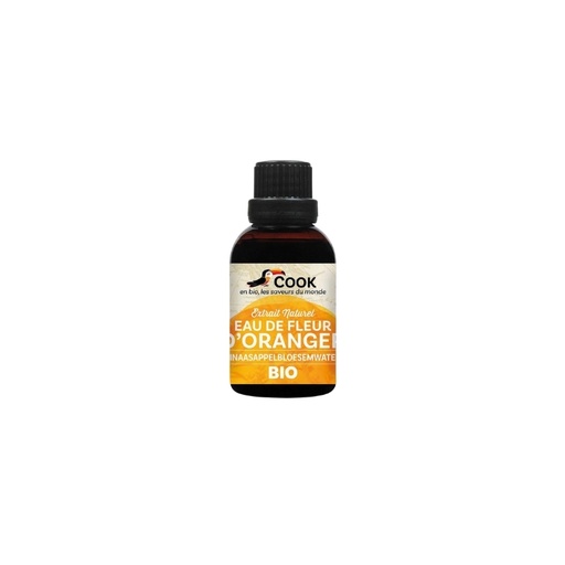 [08059043] COOK ORGANIC ORANGE BLOSSOM WATER EXTRACT 50ML
