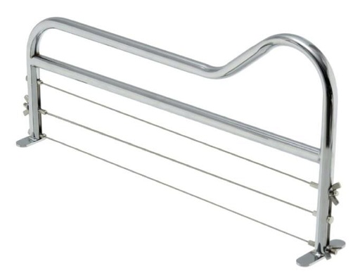 [50421015] 45CM 3-BLADEN ZAAG VOOR HET ZAGEN VAN TAARTBODEMS